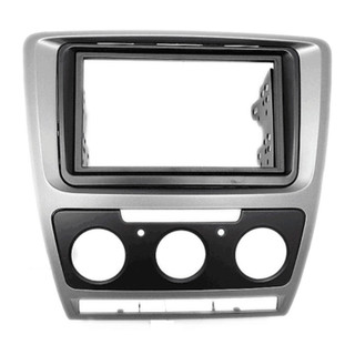 ATD 11-185 Fascia Panel Double DIN For Skoda Octavia (2008-2013) With Manual Air Conditioning