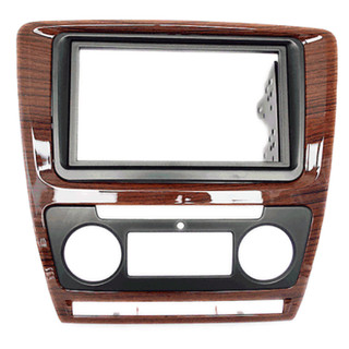 ATD 11-352 Fascia Panel Double DIN For RNS Skoda Octavia (2008-2013) With Auto Air Conditioning