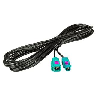 ATD FAK-21028 Fakra To Fakra Aerial 5m Extension Cable For BMW BM54 & Range Rover L322 Radio