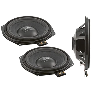 BLAM-BM200W Pair of 8" (200mm) Under Seat Subwoofers For BMW 1/3/5 Series E81 E88 E90