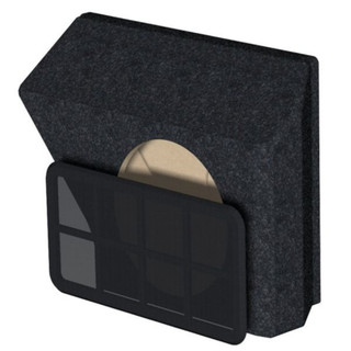 Basser-FBMERC10 10" Fit-Box Custom Fit Subwoofer Enclosure For Mercedes Vito W447 (2014-On)