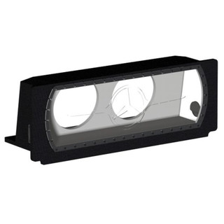 Basser FBMERC12 Dual 10" Fit-Box Subwoofer Enclosure For Mercedes E-Class W213 Coupe (2016-2020)