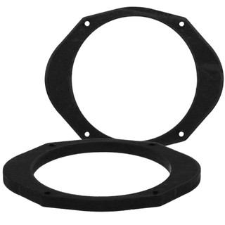 Basser  DMFIAT01 MDF 165mm Speaker Adapter Rings For Fiat Brave Bravo Marea And Multipla