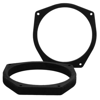 Basser DMHOND01 MDF Front Door Speaker Adapters Rings For Honda Accord Civic CRX Prelude