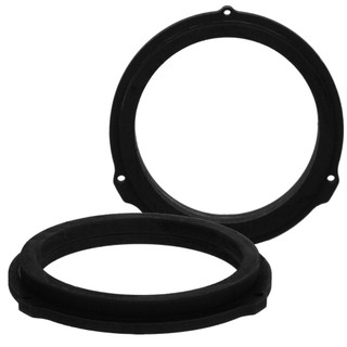 Basser DMJAGU01 MDF Front And Rear Door Speaker Adapters Rings For Jaguar XF & X-Type