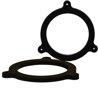 Basser DMMAZD02 MDF 165mm Front Door Speaker Adapters Rings For Mazda CX-3 (2015-2020)