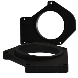 Basser DMMERC05 MDF 165mm Speaker Adapters Rings For Mercedes S Class (1991-1998)