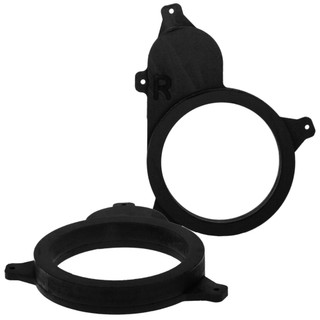 Basser DMROVE01 165mm Front Door Speaker Adapters Rings For Rover 75 (1998-2005)