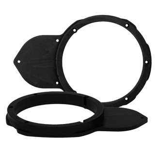 Basser DMVW03 MDF 200mm Speaker Adapters Rings For Volkswagen Passat CC (2008-2016)