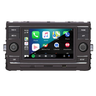 6.5" Original Head Unit With CarPlay Android Auto Radio For VW Golf Mk7.5 Transporter T6.1