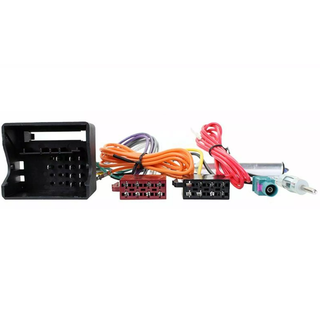 ATD ISO-12156 ISO & Single Fakra Aerial Radio Harness Adaptor For VW Skoda Seat RCD210 Swing