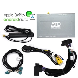 ATD SPI-77300 CarPlay Android Auto Interface Front Rear Camera Kit For Mercedes NTG4.5 System