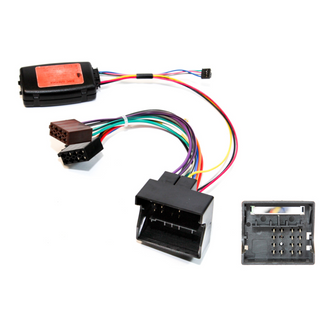 InCarTec 29-628 Steering Wheel Interface ISO For BMW & MINI With K-Bus iBus Data Quadlock