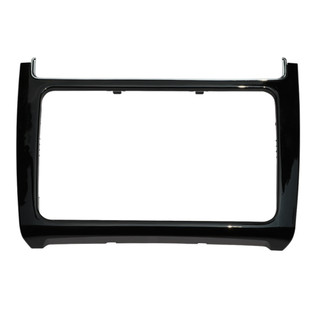ATD RFP-11539G Car Radio Fascia Panel RNS RCD Shape Unit For VW Polo (2014-2020) GLOSS BLACK