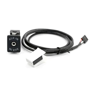 ATD AUX-24028 Factory AUX Switch Port Socket For VW & Skoda PQ Models (5M0035724)