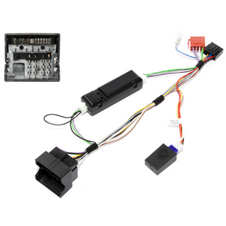 InCarTec 20-254-IGN Quadlock To ISO Radio Adapter Cable with CANbus Ignition Interface For Audi