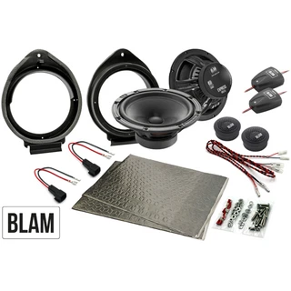 BLAM EXPRESS Complete 6.5" 165mm Speaker Upgrade Kit For GM (Chevrolet Holden Vauxhall)