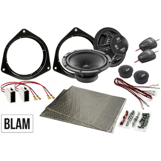 BLAM EXPRESS High Quality 2-Way Component Complete Speaker Upgrade Kit For Toyota  165mm