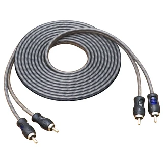 RECOIL RCI212 Echo Series Premium Twisted Pair RCA Phono Oxygen Free Audio Cable (12ft)