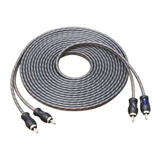 RECOIL RCI217 Echo Series Premium Twisted RCA Phono Oxygen Free Audio Cable (17ft)