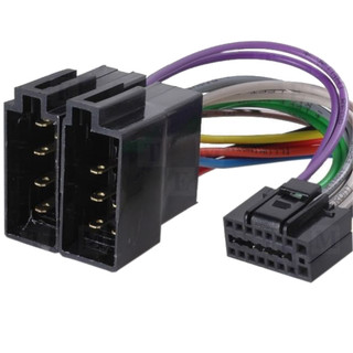 ATD RSI-15822 Radio ISO Power Harness Loom For Clarion & VDO 16 Pin Stereo Cable Head Unit