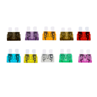 ATD CAR-49630 Standard Blade Fuse Assorted 120pcs Box Set With Fuse Removal Tool (5-30 Amp)