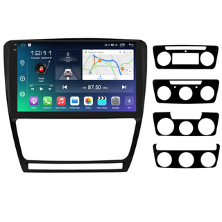 PBA SK2229A Android Auto 2K QLED Head Unit CarPlay SatNav Radio For Skoda Octavia Mk2