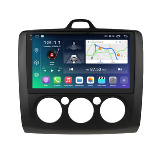 PBA FO2041D Android 2K QLED Head Unit CarPlay SatNav Radio For Ford Focus Mk2 (2005-2011)