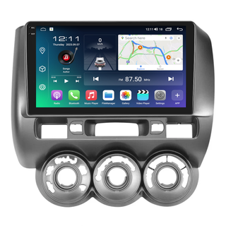 PBA HD2338R Android S10 QLED Head Unit CarPlay Auto GPS For Honda Jazz Mk1 Manual A/C RHD