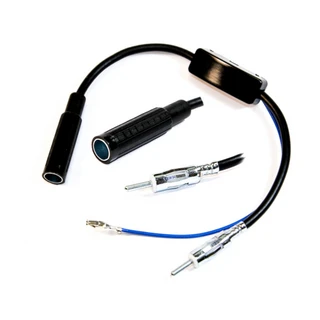 ATD CAA-13050 Aerial Antenna Adapter Amplifier Signal Booster DIN To DIN Connection Adapter