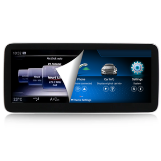 PBA W60R Android Auto CarPlay AUX 12.3" Screen For Mercedes A-Class W176 & CLA C117 NTG5.0