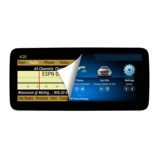 PBA C02F Android Auto CarPlay AUX 12.3" Screen For Mercedes C-Class W204 S204 With NTG4.0