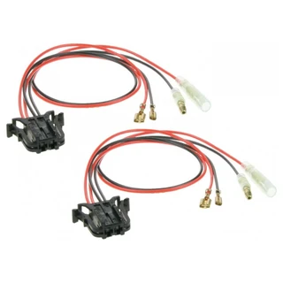 ATD SAC-41045 Speaker Car Audio Adaptor Cable Pair Plug Leads For Mercedes A C CLK E Class Models