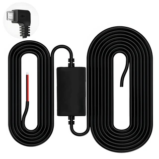 ATD DCH-69001 Left Elbow Micro USB Hard Wire Kit DC 12V to 5V Power Inverter For Dash Cameras