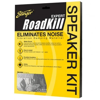 Stinger RKXSK Roadkill Expert Series Sound Noise Deadening Material Door Speaker Kit