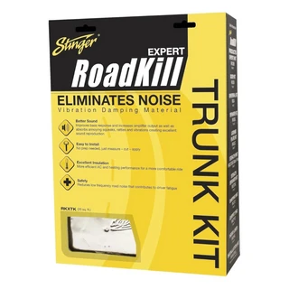 Stinger RKXTK Roadkill Expert Series Lightweight Sound Noise Damping Material Trunk Kit