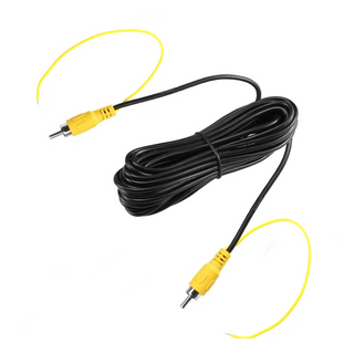 ATD CCA-18185 8 Metre Double-Shielded Rear View Reverse Camera RCA Video Cable