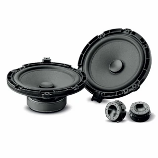 Focal ISPSA-165 Peugeot Custom Fit 6.5" 2-Way Slim Component Speakers 120W Kit Direct Fit