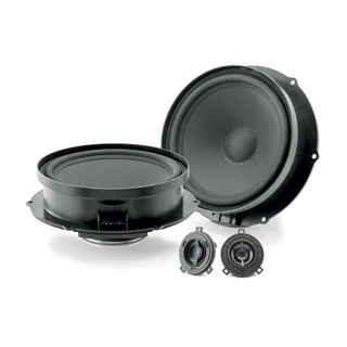 Focal ISVW-180 Skoda VW Custom Fit 6.5" 2-Way Slim Component Speakers 150W Kit Direct Fit