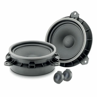 Focal ISTOY-165 Toyota Custom Fit 6.5" 2-Way Slim Component Speakers 120W Kit Direct Fit