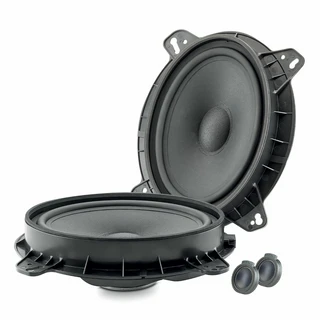 Focal ISTOY-690 Toyota Custom Fit 6x9" 2-Way Slim Component Speakers 150W Kit Direct Fit
