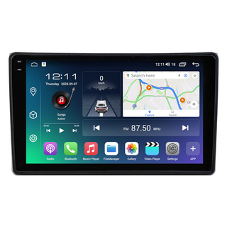 PBA AU2753A Android S10 QLED Head Unit CarPlay Auto Nav GPS For Audi A4 B6 B7 (2000-2009)