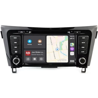 PBA NS5537A Android Head Unit CarPlay Auto SatNav For Nissan X-Trail T32 Qashqai J11 (Base Radio)