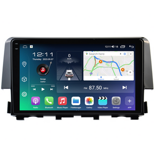 PBA-HD2058B Android S10 QLED Head Unit CarPlay Auto Nav GPS For Honda Civic 10 (2015-2021)