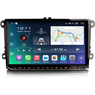 PBA VW300 9" Android Auto & OS Radio GPS Nav CarPlay Head Unit For VW RCD300 RCD500 MFD2
