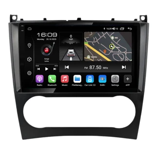 PBA ME2811A Android Auto & OS 2K QLED CarPlay GPS Radio For Mercedes C-Class W203 Facelift