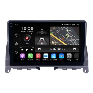 PBA ME2804A Android Auto & OS QLED Head Unit CarPlay Radio GPS For Mercedes C-Class W204