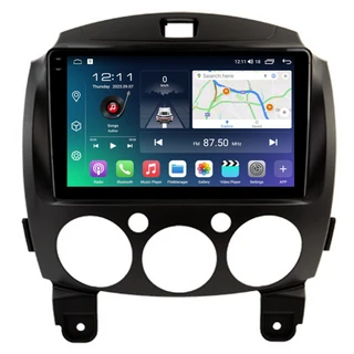 PBA MZ2626A Android 2K QLED Head Unit CarPlay Auto GPS Radio For Mazda 2 (2007- 2014)