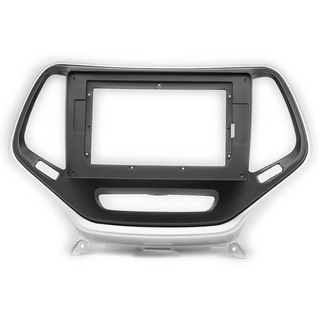 ATD RFP-22811 Android Large 10" Screen 4 Screw Fascia Frame Panel For Jeep Cherokee (2014-2018)