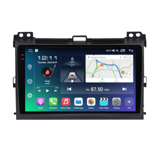 PBA TY2129B Android S10 QLED Head Unit CarPlay Auto GPS For Toyota Land Cruiser J120 20-Pin